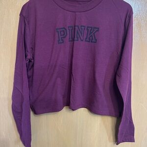 PINK Victoria's Secret Maroon Top